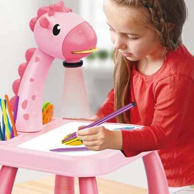 Table Peinture par Projection pour Enfants - Développez la Créativité, l'Intelligence et la Concentration ! - ESPACE DES BEBES